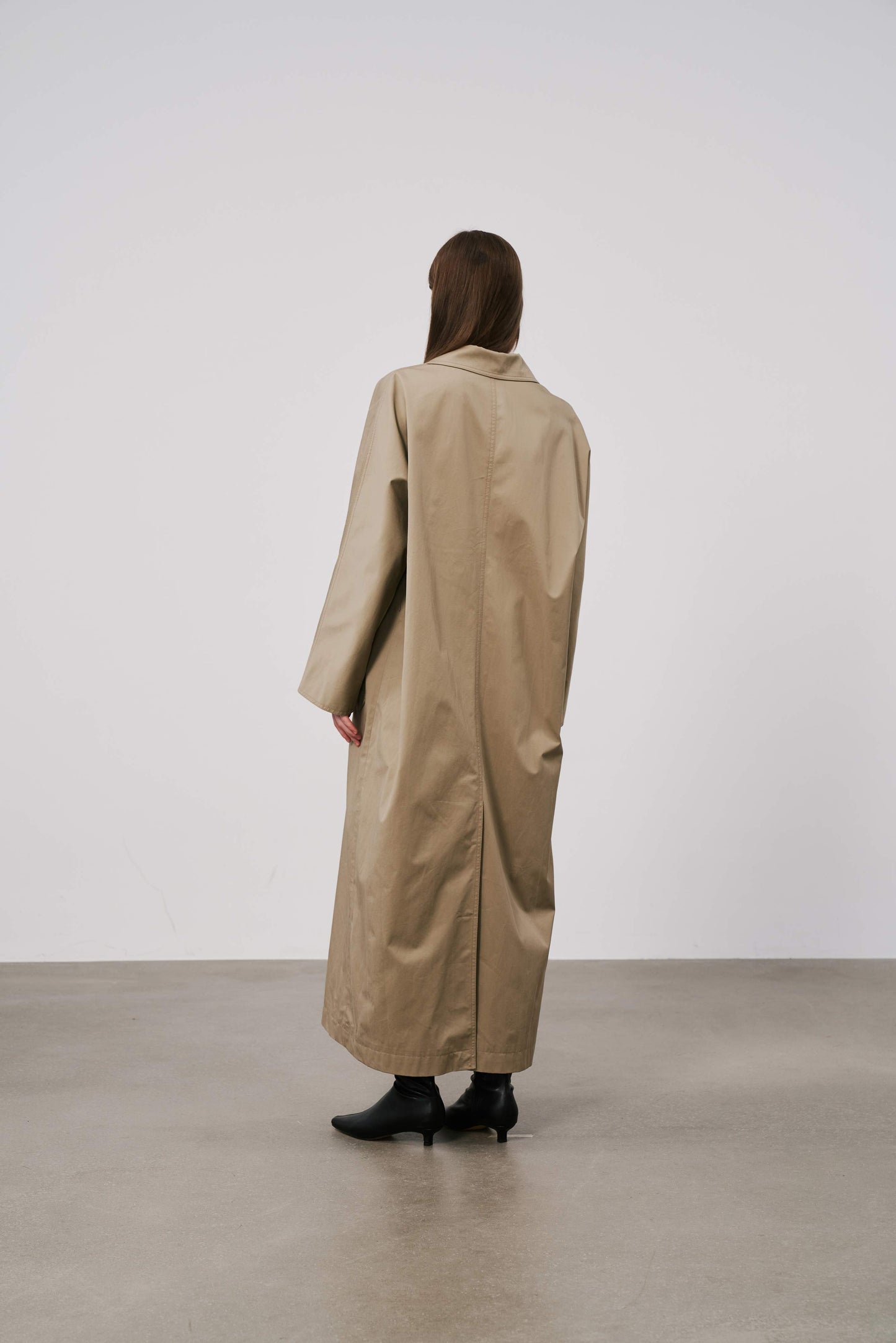 Double Breasted Trench Coat | Camel
